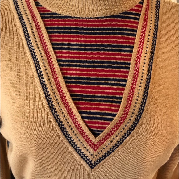 Vintage Varsity style long sleeve sweater - Picture 2 of 6